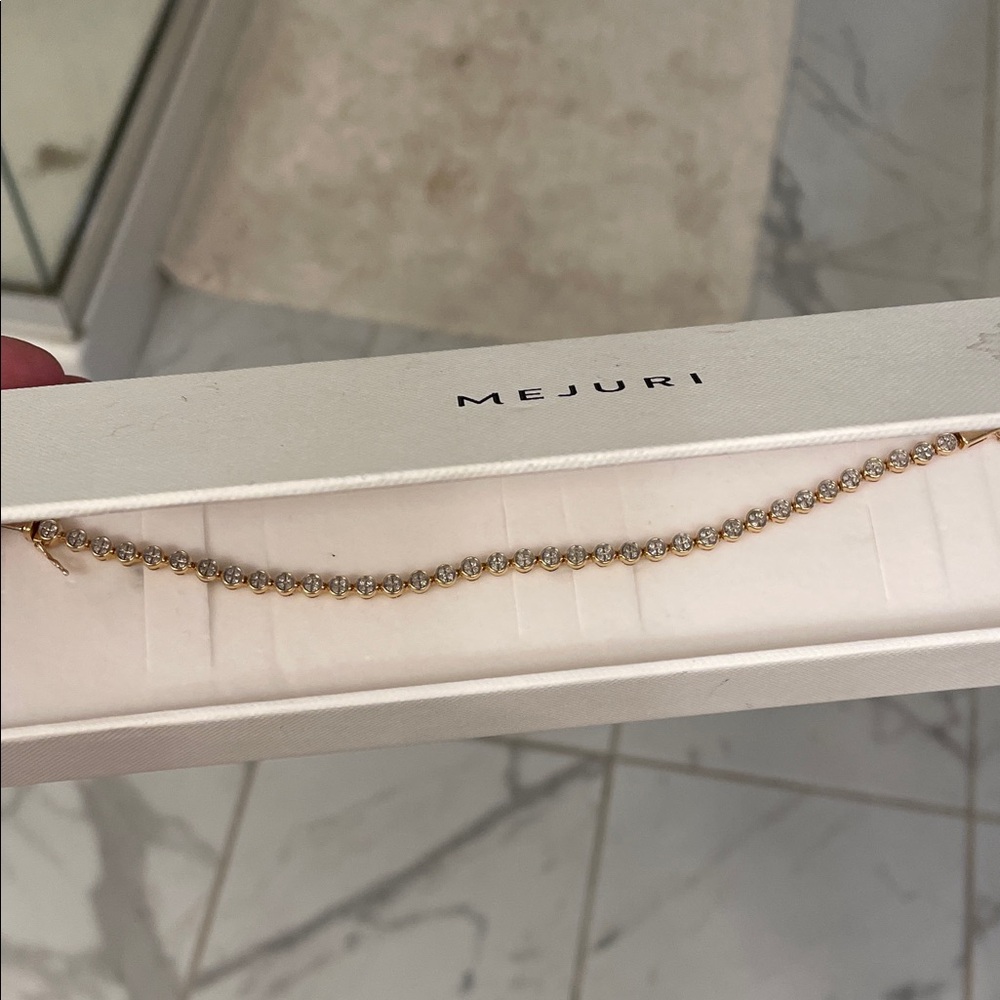 Mejuri Two-Tone Gold and Silver Bracelet